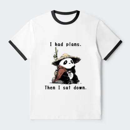 Tokyo-Tiger The Maybe Later Panda Trim T-Shirt