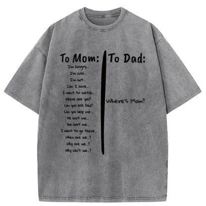 Tokyo-Tiger Conversations With Parents Washed T-Shirt