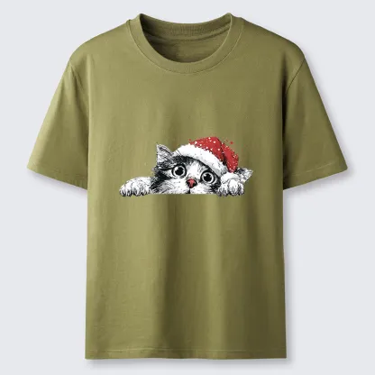 Tokyo-Tiger The Curious Christmas Cat Classic T-Shirt