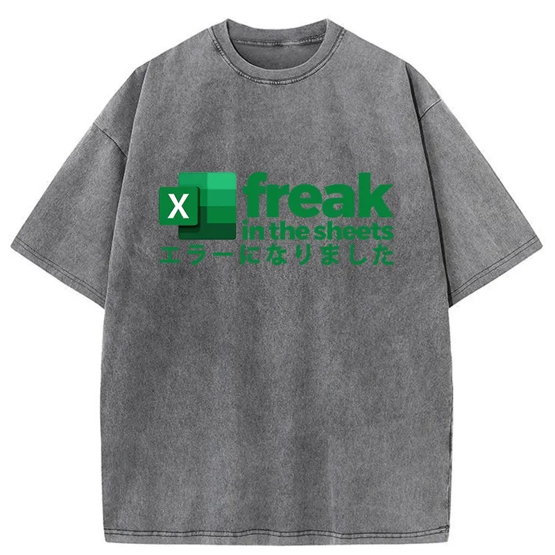 Tokyo-Tiger Freak In The Sheets Washed T-Shirt