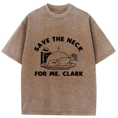 Tokyo-Tiger Christmas Turkey Washed T-Shirt