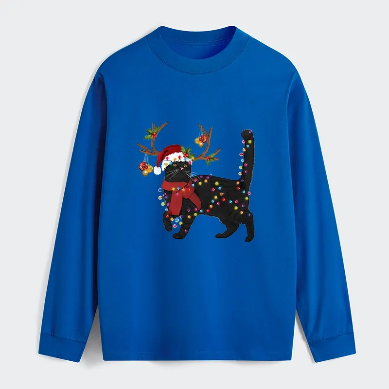 Tokyo-Tiger Christmas Black Cat Classic Long Sleeve T-Shirt