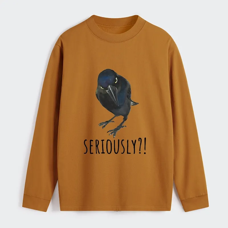 Tokyo-Tiger Raven's Question Classic Long Sleeve T-Shirt