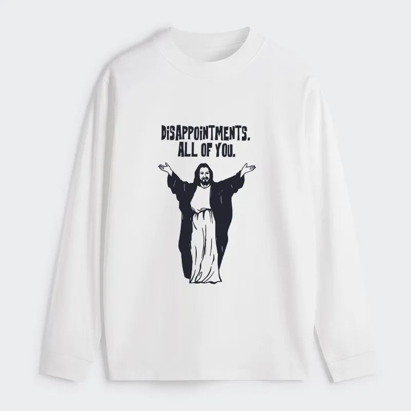 Tokyo-Tiger God Gives Disappointment Classic Long Sleeve T-Shirt