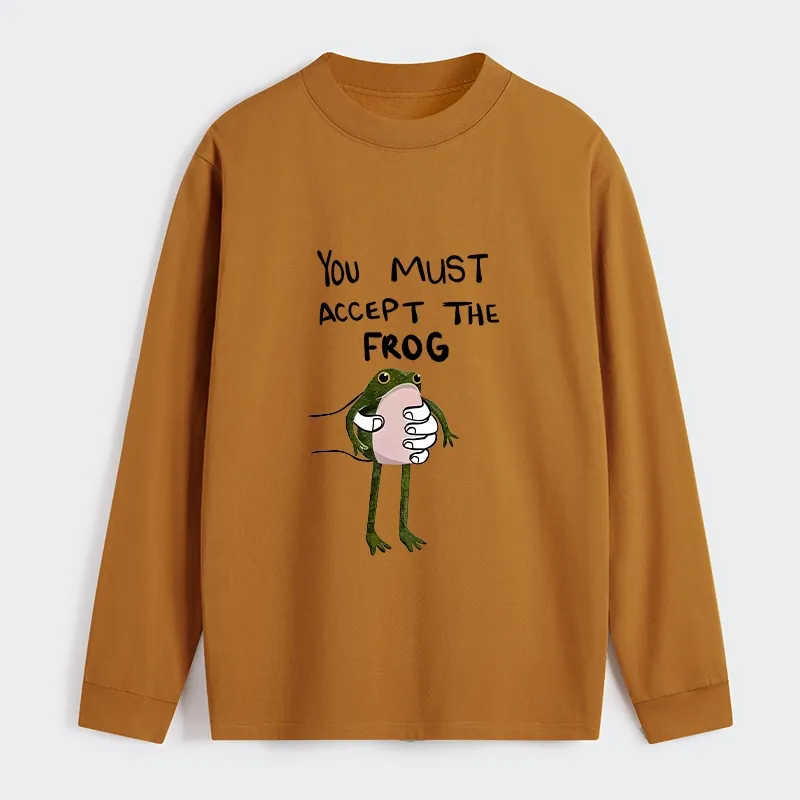 Tokyo-Tiger Accept This Frog Classic Long Sleeve T-Shirt