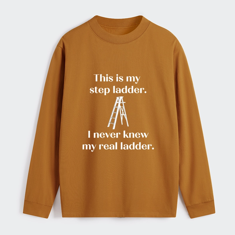 Tokyo-Tiger A Real Ladder Funny Classic Long Sleeve T-Shirt