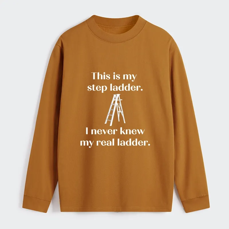 Tokyo-Tiger A Real Ladder Funny Classic Long Sleeve T-Shirt