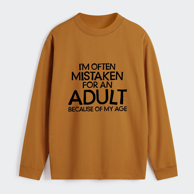 Tokyo-Tiger Old In Age But Young At Heart Classic Long Sleeve T-Shirt