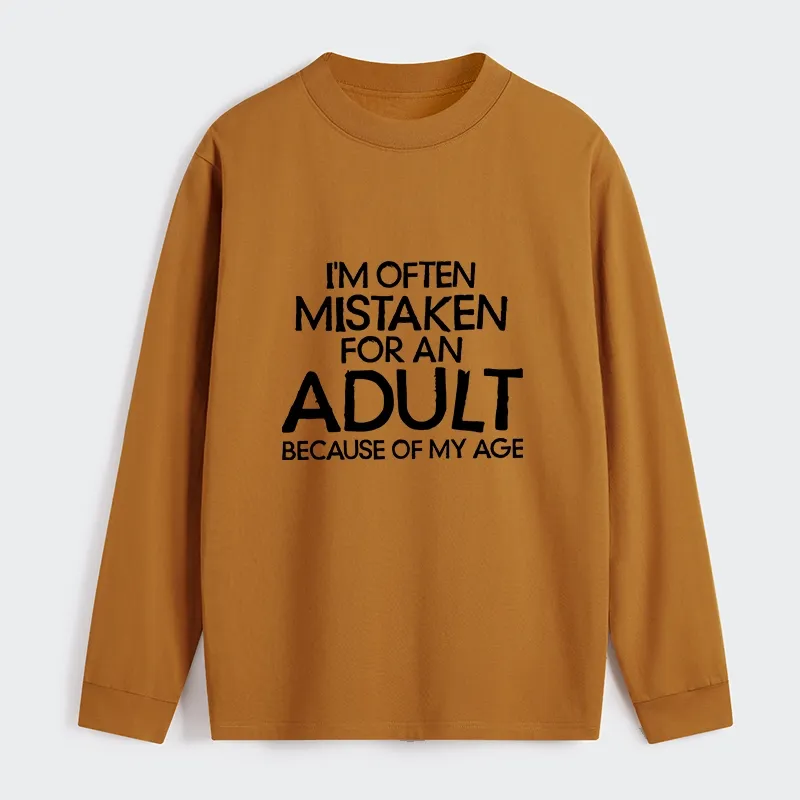 Tokyo-Tiger Old In Age But Young At Heart Classic Long Sleeve T-Shirt