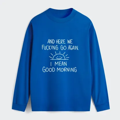 Tokyo-Tiger Different Meanings Of "Good Morning" Classic Long Sleeve T-Shirt