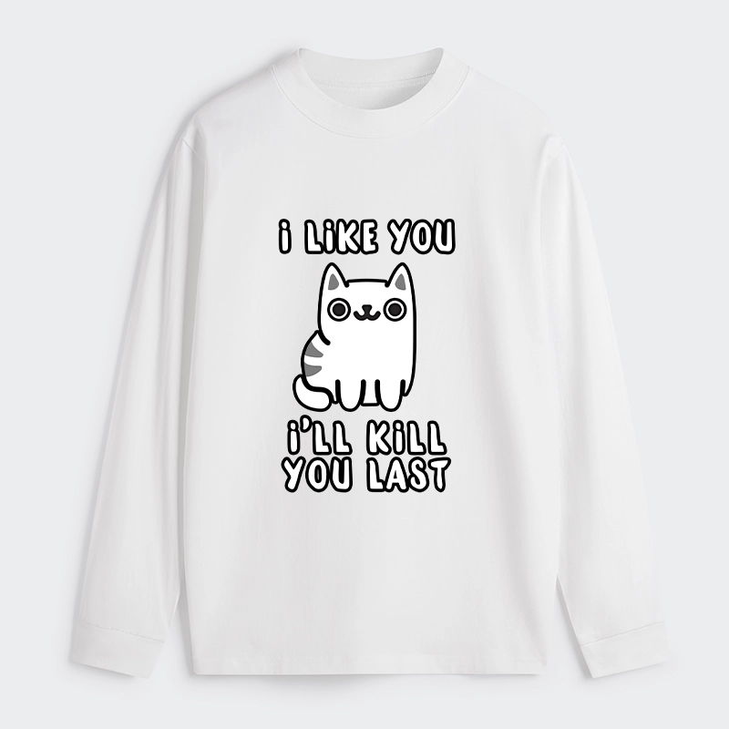 Tokyo-Tiger Cats And Humans Have A Love-hate Relationship Classic Long Sleeve T-Shirt