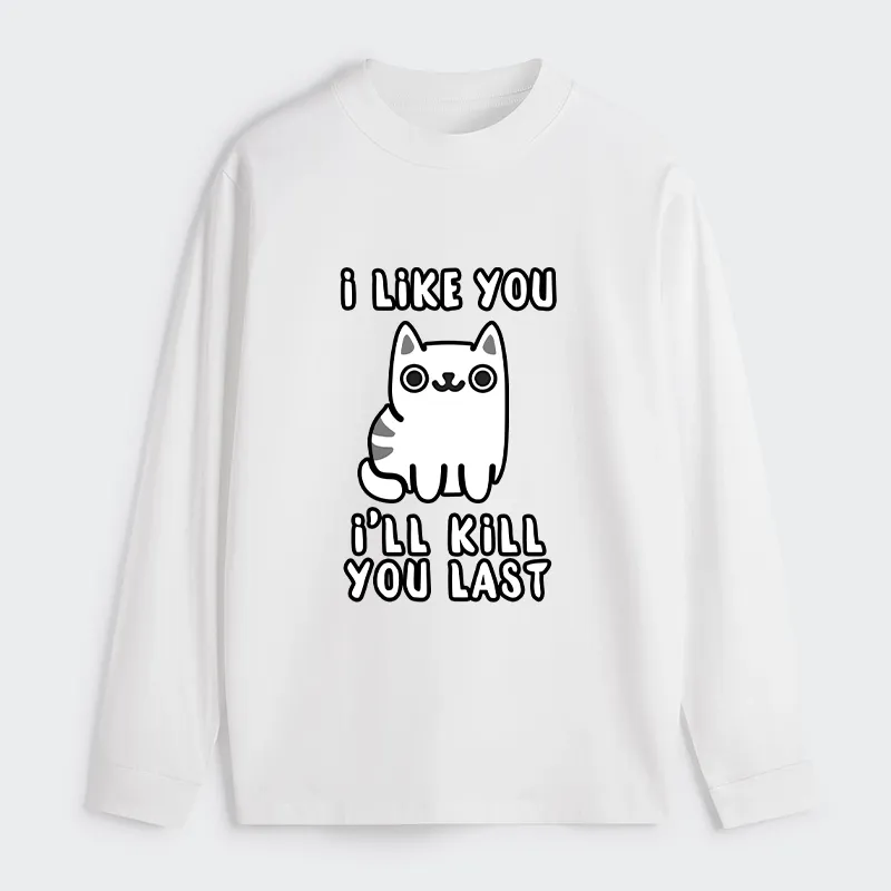 Tokyo-Tiger Cats And Humans Have A Love-hate Relationship Classic Long Sleeve T-Shirt