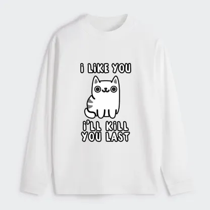 Tokyo-Tiger Cats And Humans Have A Love-hate Relationship Classic Long Sleeve T-Shirt