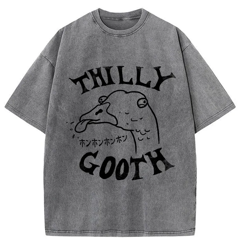 Tokyo-Tiger Thilly Gooth Washed T-Shirt Sale