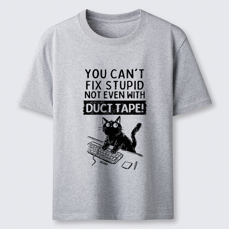 Tokyo-Tiger Funny Cat：You Can't Fix Stupid Classic T-Shirt