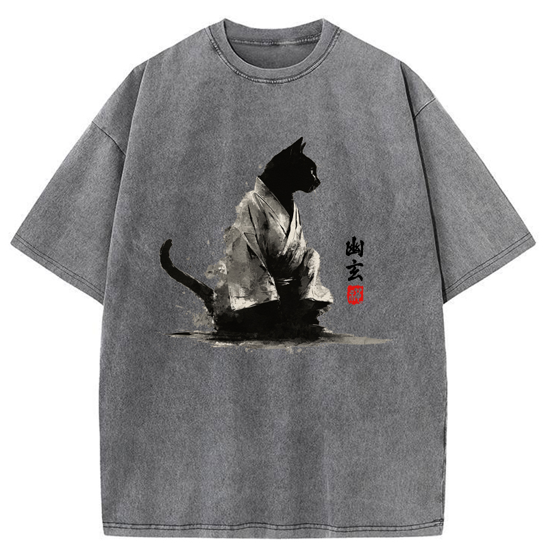 Tokyo-Tiger Depths Of Stillness Washed T-Shirt