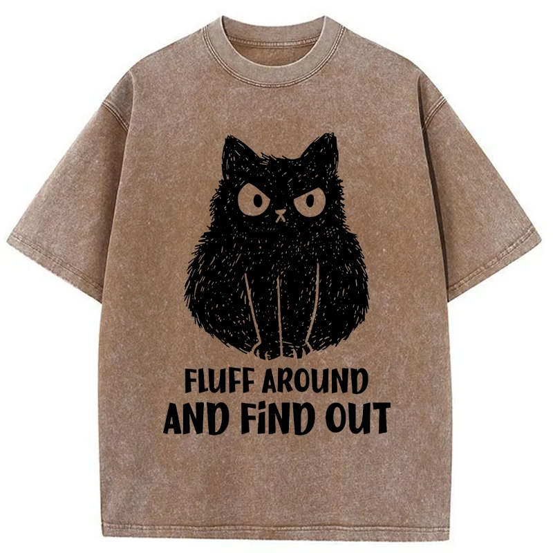 Tokyo-Tiger Consequences Of Fooling Around Washed T-Shirt