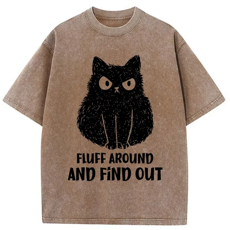 Tokyo-Tiger Consequences Of Fooling Around Washed T-Shirt