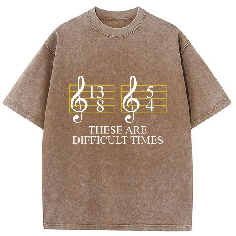 Tokyo-Tiger During Difficult Times Washed T-Shirt