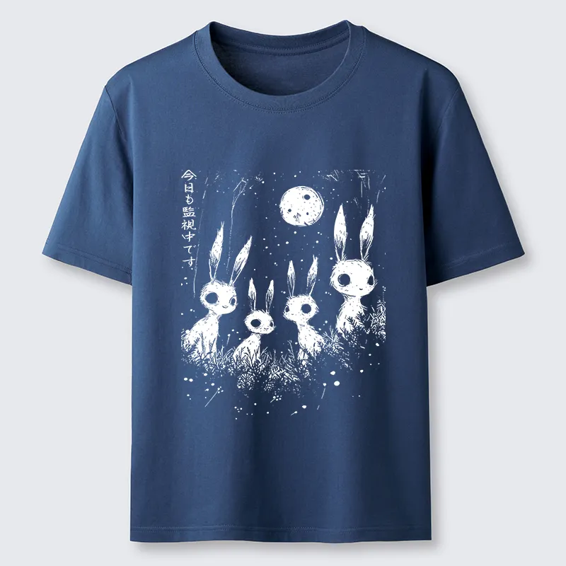 Tokyo-Tiger Rabbit Is Watching You Classic T-Shirt