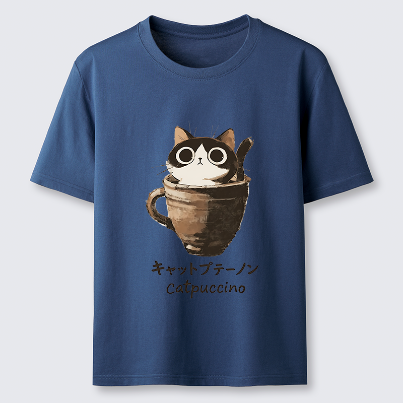 Tokyo-Tiger Cat Cappuccino Classic T-Shirt