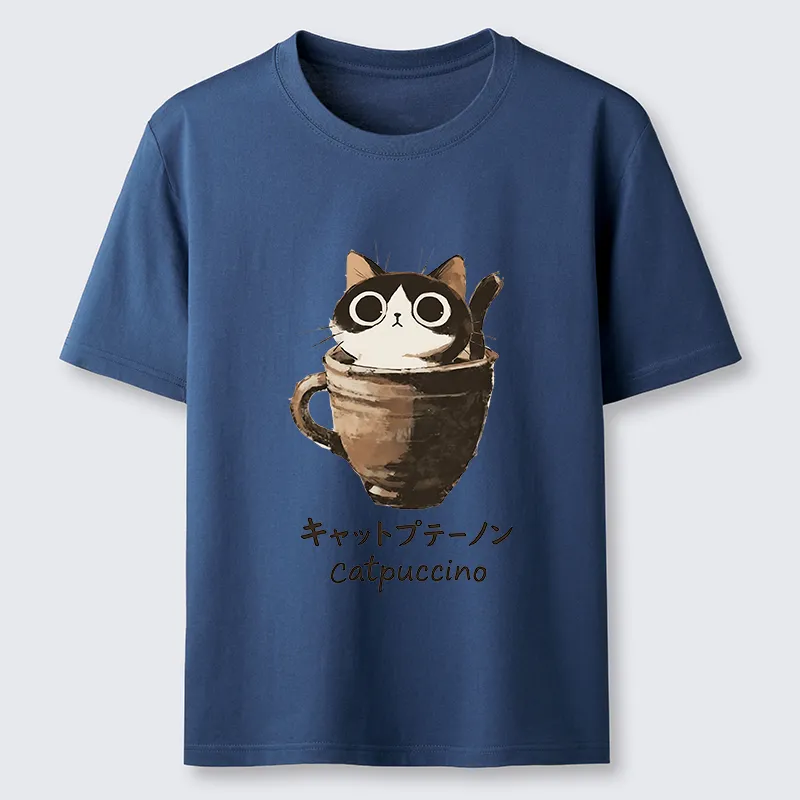 Tokyo-Tiger Cat Cappuccino Classic T-Shirt