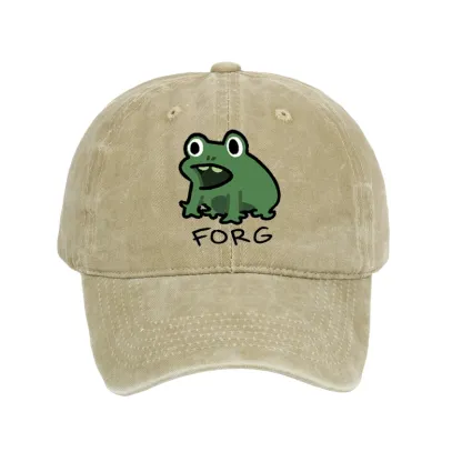 Tokyo-Tiger Funny Forg Japan Washed Cap