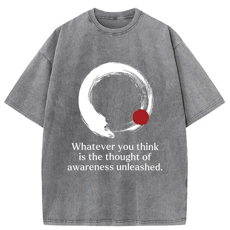 Tokyo-Tiger Zen Thought Washed T-Shirt