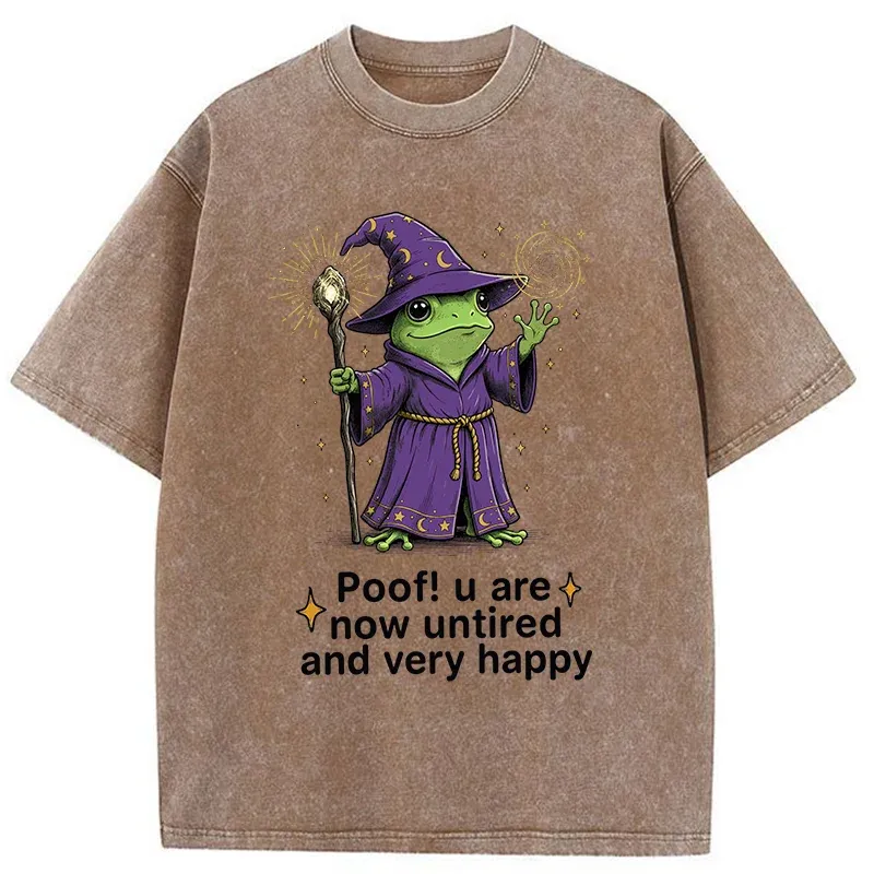 Tokyo-Tiger Magic Frog Washed T-Shirt