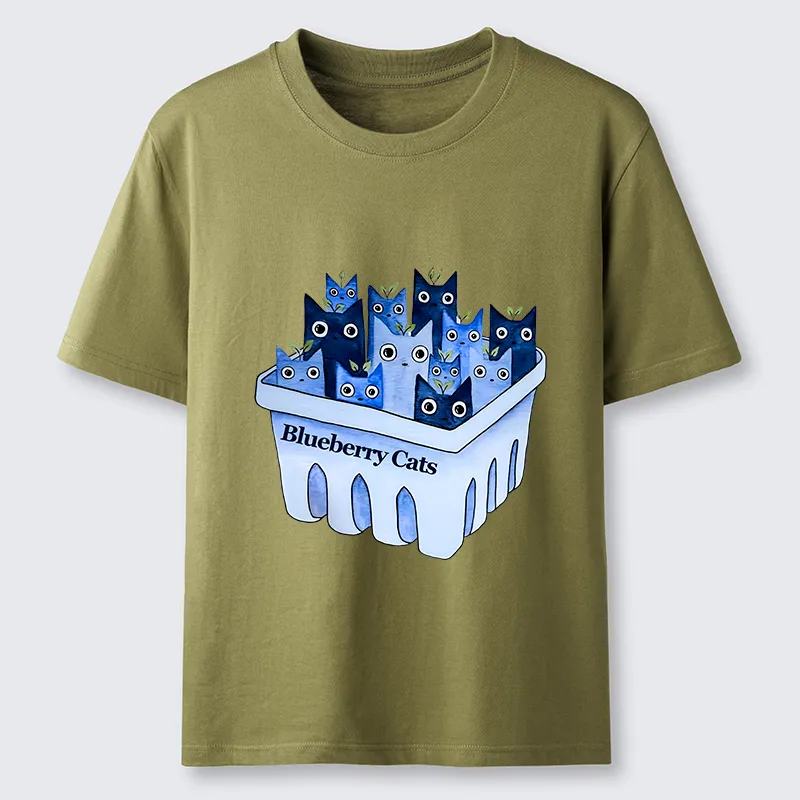 Tokyo-Tiger Blueberry Cats Classic T-Shirt