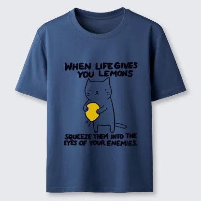 Tokyo-Tiger Attack The Enemy With Lemon Juice Classic T-Shirt