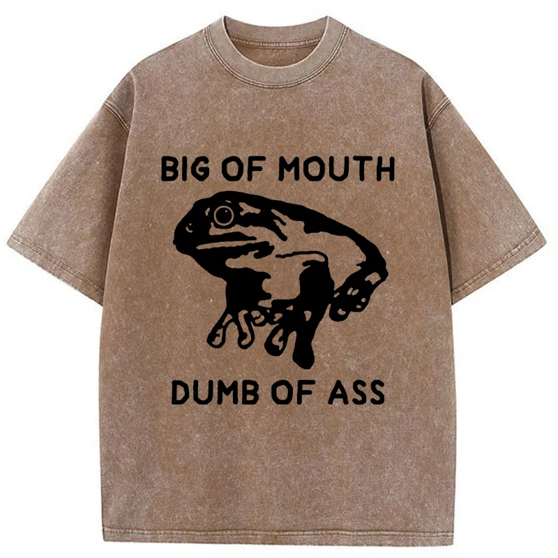 Tokyo-Tiger Big-mouthed Frog Washed T-Shirt