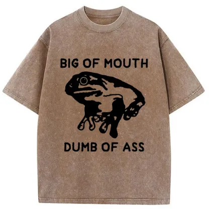 Tokyo-Tiger Big-mouthed Frog Washed T-Shirt