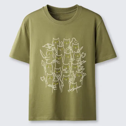 Tokyo-Tiger Various Branches Of The Cat Army Classic T-Shirt