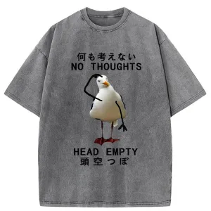 Image of Tokyo-Tiger No Thought Head Empty Washed T-Shirt