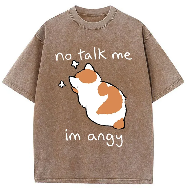 Tokyo-Tiger Cat Refused To Communicate Washed T-Shirt