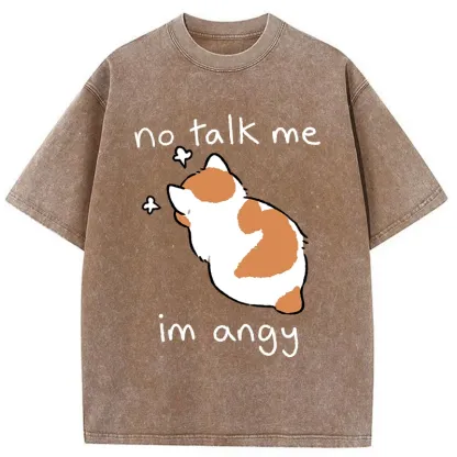 Tokyo-Tiger Cat Refused To Communicate Washed T-Shirt