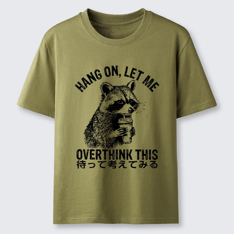 Tokyo-Tiger Overthink Raccoon Classic T-Shirt