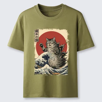 Tokyo-Tiger Catzilla Is Causing Destruction Classic T-Shirt