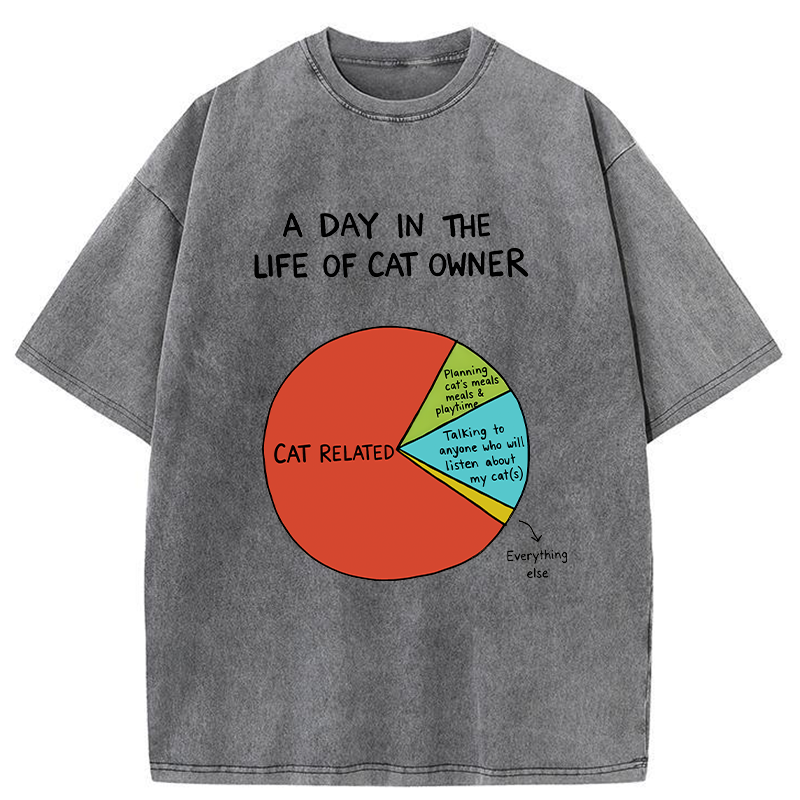 Tokyo-Tiger Centered Around The Life Of A Cat Washed T-Shirt
