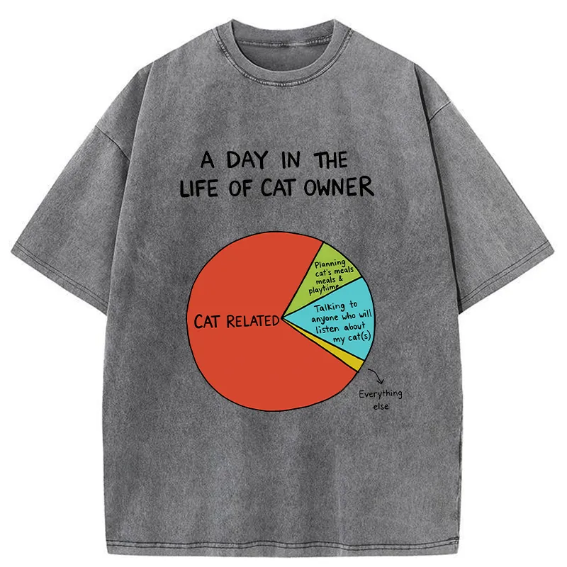 Tokyo-Tiger Centered Around The Life Of A Cat Washed T-Shirt