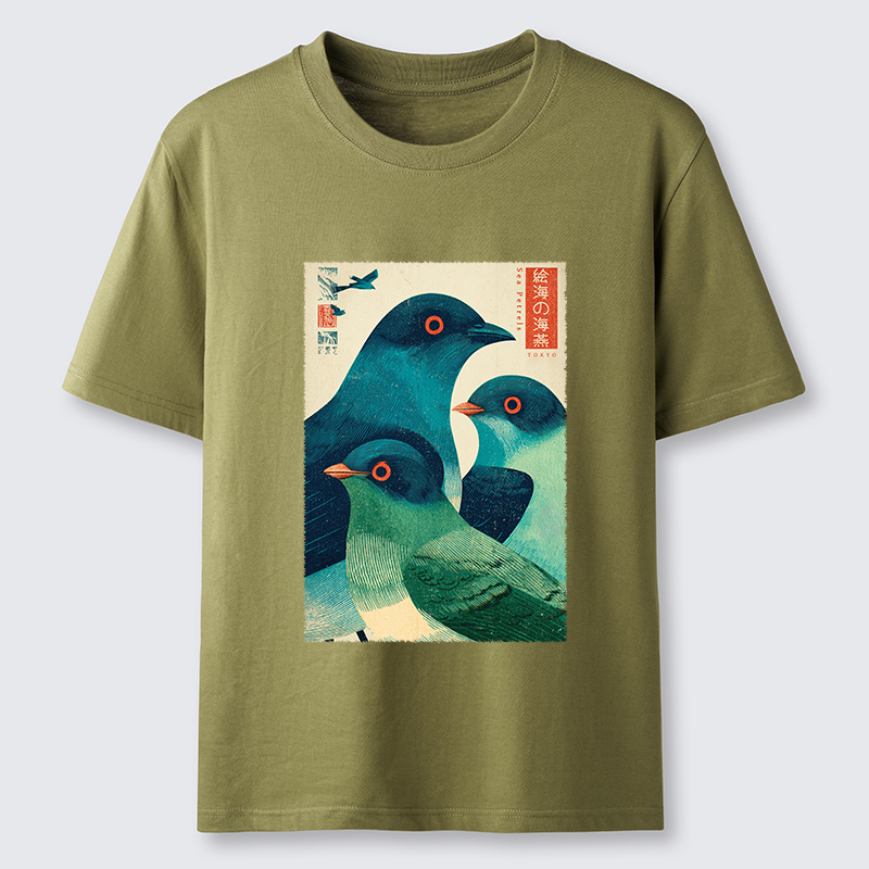 Tokyo-Tiger Petrels Of The Painted Sea Classic T-Shirt