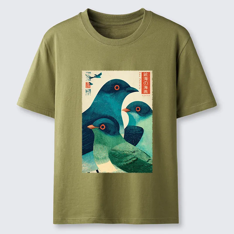 Tokyo-Tiger Petrels Of The Painted Sea Classic T-Shirt