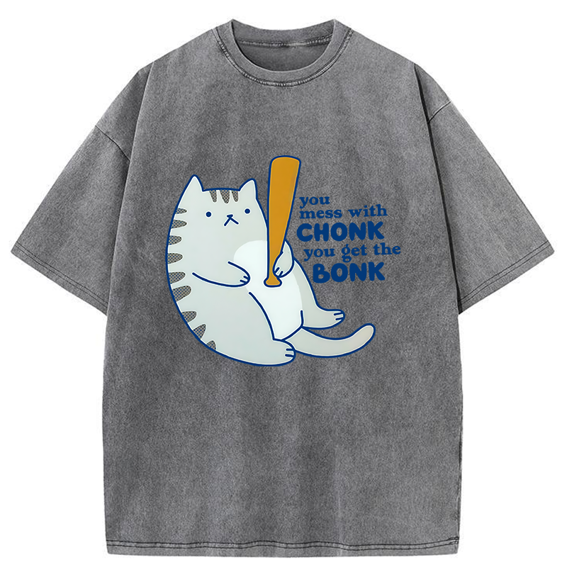 Tokyo-Tiger Get Beaten By The Cat Washed T-Shirt
