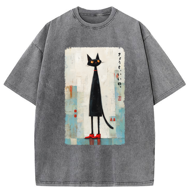 Tokyo-Tiger Another Good Day Washed T-Shirt