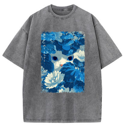 Tokyo-Tiger Found Me Yet Washed T-Shirt