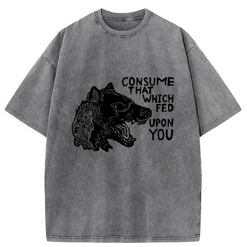 Tokyo-Tiger Rebellious Hyenas Washed T-Shirt