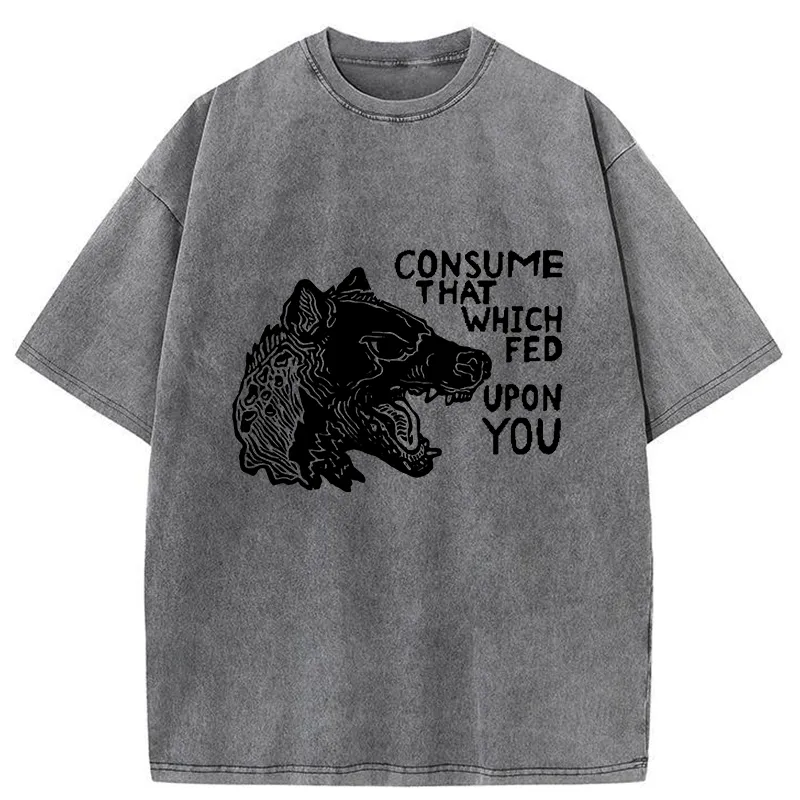 Tokyo-Tiger Rebellious Hyenas Washed T-Shirt