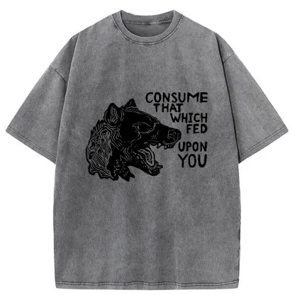 Tokyo-Tiger Rebellious Hyenas Washed T-Shirt