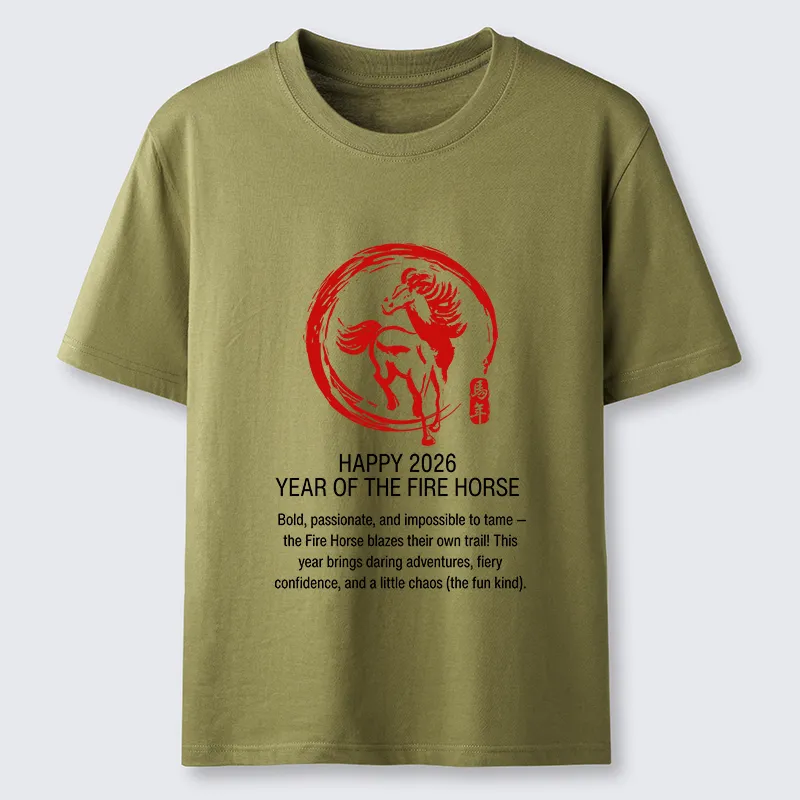 Tokyo-Tiger New Year Fire Horse Classic T-Shirt